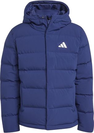 Kurtka puchowa męska adidas HELIONIC niebieska JX0581