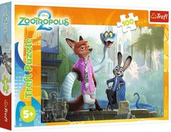 Zdjęcie Trefl Puzzle Zootopia 100el. Tajemnice Zwierzogrodu 16523 - Nekla