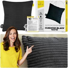 Zdjęcie Mission Air Poduszka Elektryczna Cushion Black 40x40cm - Kosów Lacki