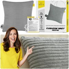 Zdjęcie Mission Air Poduszka Elektryczna Cushion Grey 40x40cm - Oborniki