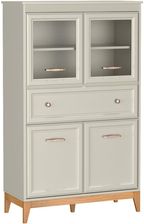 Zdjęcie Jarstol Witryna Niska Windsor W-5 4D1S Dąb Naturalny Kaszmir - Mysłowice