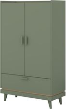 Zdjęcie Helvetia Komoda Scandi 38 2D1S Zielony Dąb Olejowany - Kielce