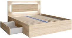 Zdjęcie Fabryka Mebli Meblosiek Łóżko Fino 51 160x200 Dąb Sonoma - Siechnice