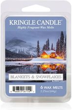 Zdjęcie Kringle Candle Wosk Zapachowy Blankets & Snowflakes - Miasteczko Śląskie