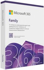 Zdjęcie Microsoft 365 Family 6 użytkowników PL Box (EP232382) - Siewierz