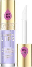Zdjęcie Eveline Cosmetics Skin Celebrity Olejek/Serum Do Ust Nr 03 Violet 5ml - Pacanów
