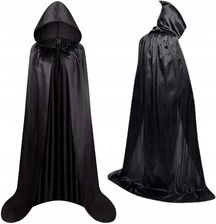 Zdjęcie Peleryna Narzutka Z Kapturem Karnawałowa Halloweenowa Czarna 180Cm Lean Toy - Wolbrom