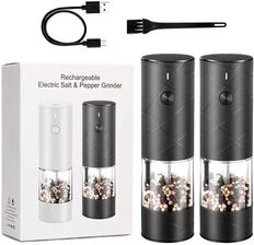 Zdjęcie ZESTAW 2x MŁYNEK ELEKTRYCZNY WBUDOWANY AKUMULATOR - Reszel