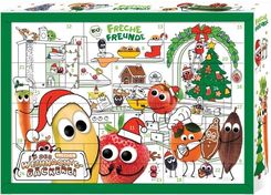 Zdjęcie Kalendarz adwentowy przekąski 831 g Freche Freunde - Jasień