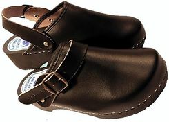 Zdjęcie Janex Nie Drewniaki Męskie Czarne Pasek 802 - Siechnice