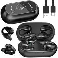 Ranking Słuchawki kostne SPORTOWE BEZPRZEWODOWE DO BIEGANIA BLUETOOTH 5.3 15 najbardziej polecanych słuchawek do biegania