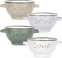 Zdjęcie Bez Marki Miska Bulionówka Ceramiczna 600 Ml 4 Szt. - Stęszew