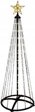 Zdjęcie Lampki Choinkowe Zewnętrzna Koopman 150 Cm 50 Cm Stożek - Czarne