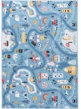 Zdjęcie Multidecor Dywan Stella Ulice 80 x 100 cm Niebieski - Kostrzyn