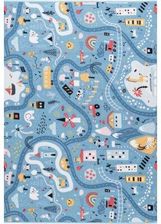 Zdjęcie Multidecor Dywan Stella Ulice 120 x 170 cm Niebieski - Pieniężno