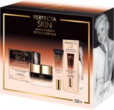 Zdjęcie Perfecta Skin Małgorzata Kożuchowska 50+ Zestaw Ujędrniający Krem Na Dzień I Na Noc 50ml + Liftingująco-Rozświetlający Krem Pod Oczy I Na Powieki 15ml - Bisztynek
