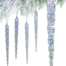 Zdjęcie CHRISTMAS DECORATION Sopel Christmas Decoration 7545341 4 Sztuki 30 Cm - Bartoszyce