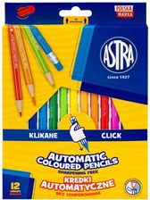 Zdjęcie Astra Kredki Automatyczne Heksagonalne 12 Kolorów - Dębica