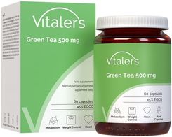 Zdjęcie Vitaler's Green Tea Zielona herbata 500 mg - 60 kapsułek - Michałowo
