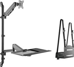 Zdjęcie Equip Uchwyt ścienny na monitor 17" - 32" Workstation (650170) - Kosów Lacki