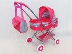 Zdjęcie Madej Wózek Gondola Różowo-Szary - Puszczykowo