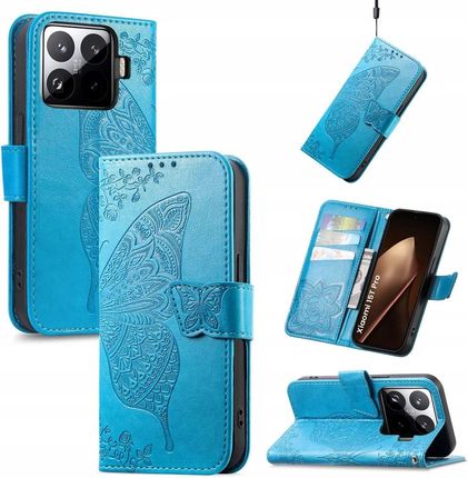 WOBURN Leather Folio Cover per Xiaomi Poco X5 PRO 5G, Goffratura a