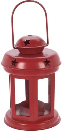 Świecznik na Podgrzewacze Czerwony CHRISTMAS DECORATION