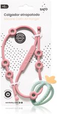 Zdjęcie Saro Baby Silicone Catch-All Hanger Sznurek Silikonowy Pink 1Szt. - Milicz