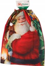 Zdjęcie Christmas Decoration Worek Na Prezenty 60X78Cm Mikołaj - Wołów