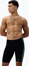 Zdjęcie Speedo Jammery Pływackie Męskie Endurance+ Tech Panel Jammer Black/Turquoise Gem - Głuszyca