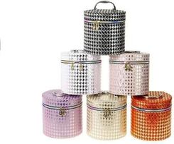 Zdjęcie Adar Kuferek M Z Lusterkiem Na Zamek 17x16x17cm Mix - Wadowice