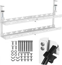 Zdjęcie Maclean Organizer Podbiurkowy Na Kable Mc-102 W (Mc102W) (AJMCLUMCAMC102W) - Konin