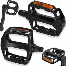 Zdjęcie Springos 2X Pedał Rowerowe Platformowe Z Odblaskiem Do Roweru Aluminium Czarne 2Szt. - Kozienice