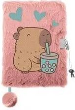 Zdjęcie St-Majewski Pamiętnik Z Kłódką Włochacz A5/96K Cappy - Dobra