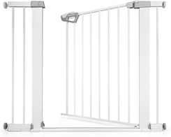 Zdjęcie Milly Mally Bramka zabezpieczająca Barierka na schody z rozszerzeniami Guardy 76-104 White - Bochnia