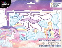 Zdjęcie Derform Wyklejanka Po Numerach Jednorożec Kidea - Młynary