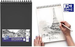 Zdjęcie Oxford Szkicownik Sketchbook A4/50K Czarny - Lipno