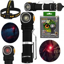 Zdjęcie Armytek Latarka Czołowa I Kątowa Wizard C2 Wr Magnet Usb Warm Pcb - 1020 Lm - Skała