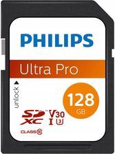Zdjęcie Philips SDXC Card 128GB Class 10 UHS-I U3 V30 A1 - Gdynia