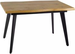 Zdjęcie Signal Meble Stół Do Jadalni Rozkładany Fresno Dąb Artisan 120x80cm (9942) - Marki