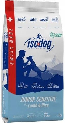 Iso Dog Karma Iso Iso-Dog Junior Sensitive Mini&Small Lamb & Rice 3Kg - Ceny i ...
