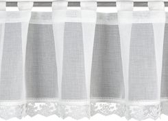 Zdjęcie Firana na szelkach 40x150 SUZAN biała - Myszków