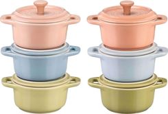 Zdjęcie Staub Gift Giving 6X Mini Cocotte Okrągły 10 Cm Wielokolorowe (1029320) - Warka