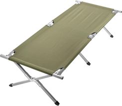 Zdjęcie Łóżko polowe składane Mil-Tec US Style stalowe Olive 190 x 65 cm - Zelów