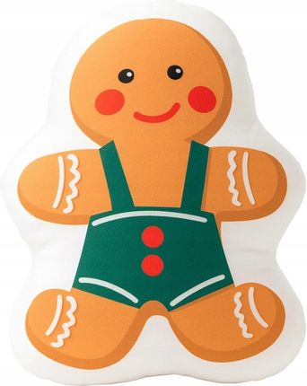 XMAS FRIENDS PODUSZKA DEKORACYJNA PIERNIK 31x23CM ŚWIĄTECZNA BOŻE NARODZENI