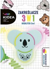 Zdjęcie Derform Zakreślacze Z Figurką 3W1 Kidea - Lipno