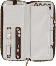 Zdjęcie Pudełko podróżne na biżuterię z miejscem na pierścionki Stackers wiśniowe - Kórnik