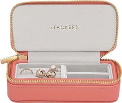 Zdjęcie Pudełko podróżne na biżuterię Stackers Travel classic grejpfrutowe - Kórnik