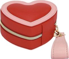 Zdjęcie Pudełko podróżne na biżuterię Stackers Heart czerwone - Kórnik