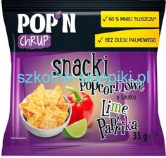Zdjęcie SANTE SNACK POPCORNOWE PAPRIKA & LIME 35G - Ciechanowiec